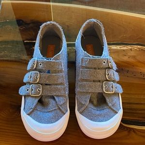 Rocket Dog distressed fabric casual shoes womens 7